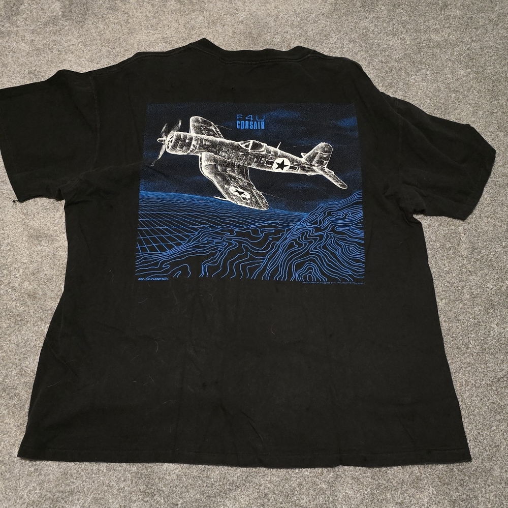 Vintage blackbird f4u corsair shirt